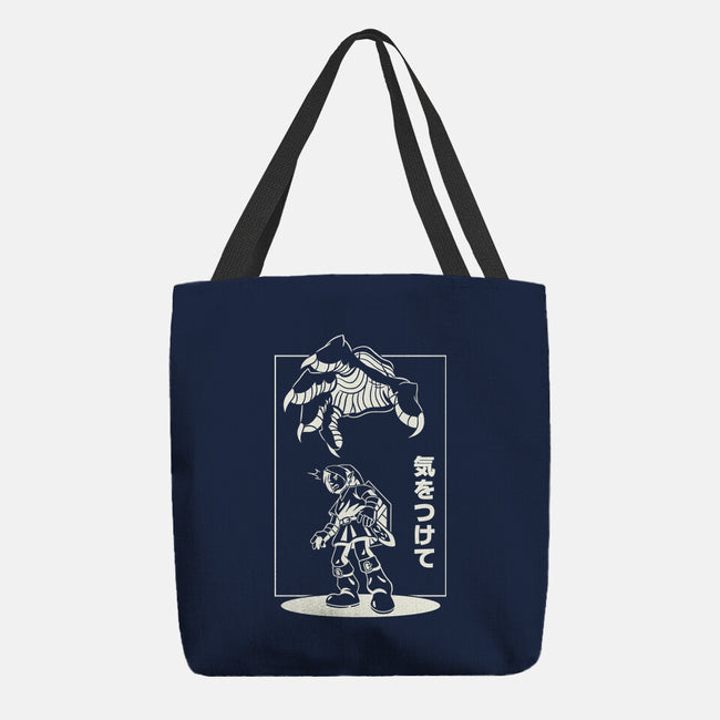 Threat From Above-None-Basic Tote-Bag-Henrique Torres