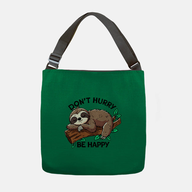 Don't Hurry Be Happy-None-Adjustable Tote-Bag-fanfreak1