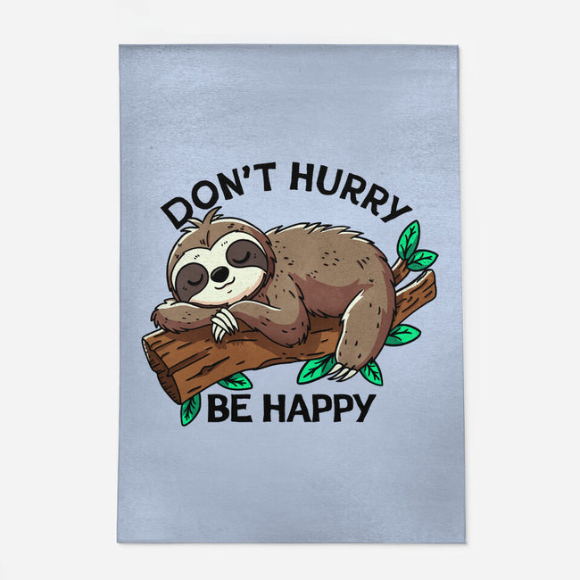 Don't Hurry Be Happy-None-Outdoor-Rug-fanfreak1