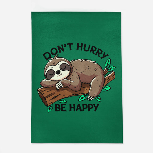 Don't Hurry Be Happy-None-Outdoor-Rug-fanfreak1