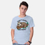 Don't Hurry Be Happy-Mens-Basic-Tee-fanfreak1