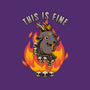 Fire Demon Meme Fine-Womens-Off Shoulder-Tee-Studio Mootant