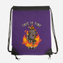 Fire Demon Meme Fine-None-Drawstring-Bag-Studio Mootant