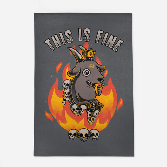 Fire Demon Meme Fine-None-Outdoor-Rug-Studio Mootant