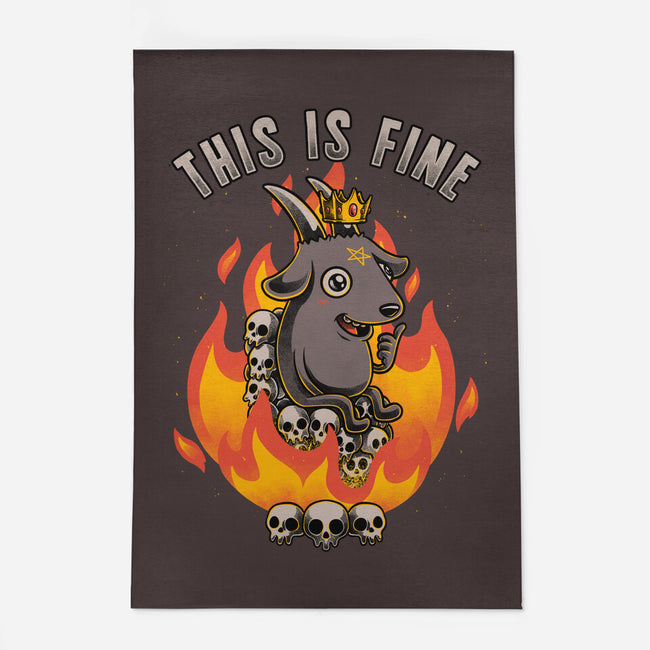 Fire Demon Meme Fine-None-Outdoor-Rug-Studio Mootant