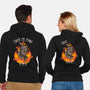 Fire Demon Meme Fine-Unisex-Zip-Up-Sweatshirt-Studio Mootant