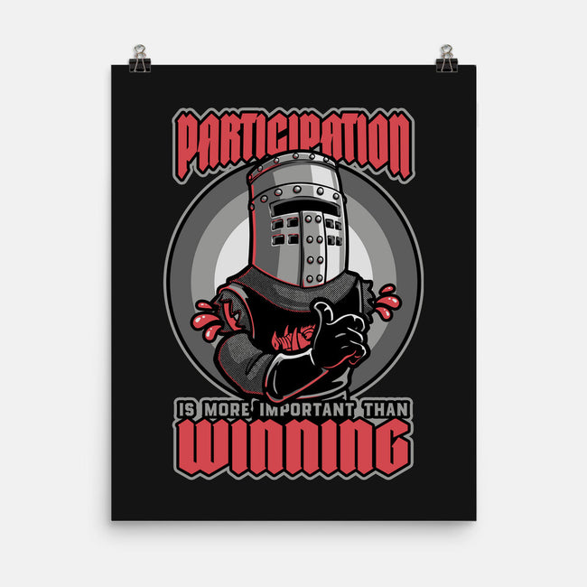 Black Knight Fun Win-None-Matte-Poster-Studio Mootant
