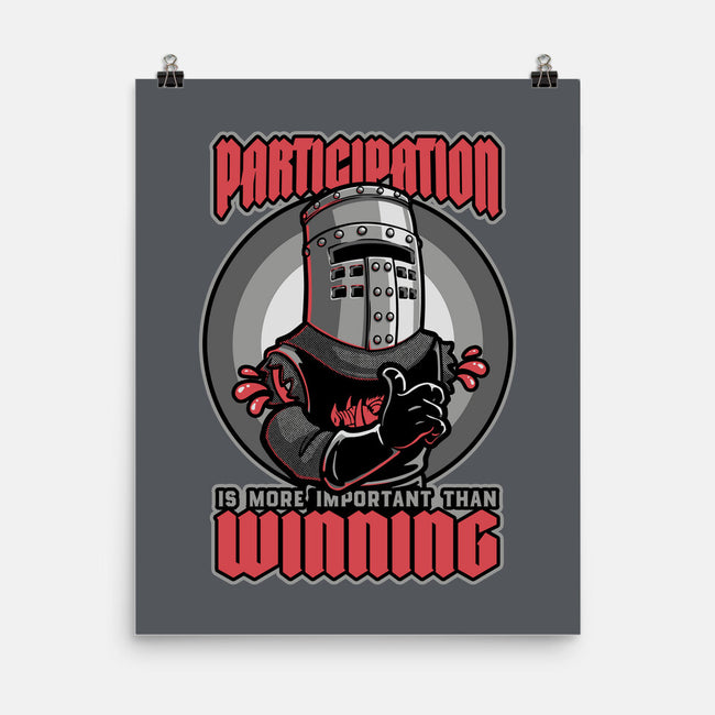 Black Knight Fun Win-None-Matte-Poster-Studio Mootant