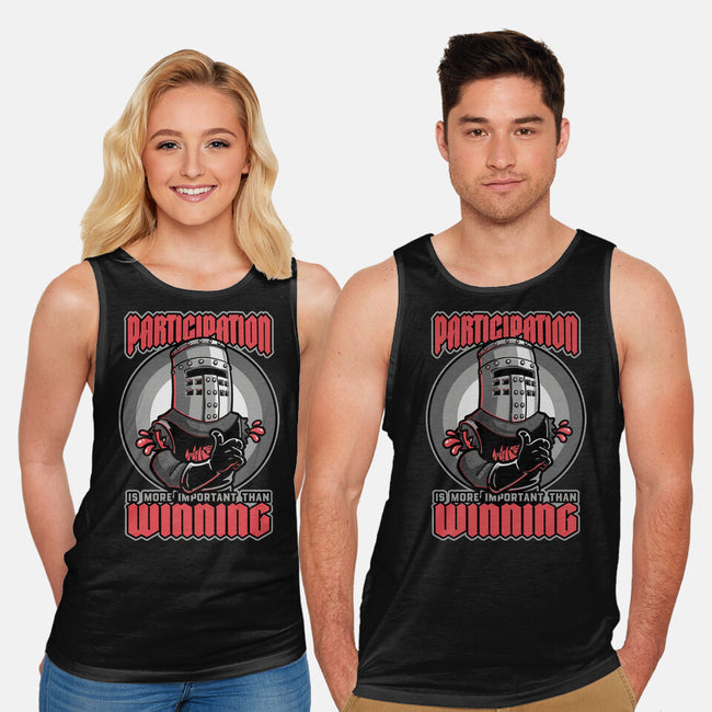 Black Knight Fun Win-Unisex-Basic-Tank-Studio Mootant