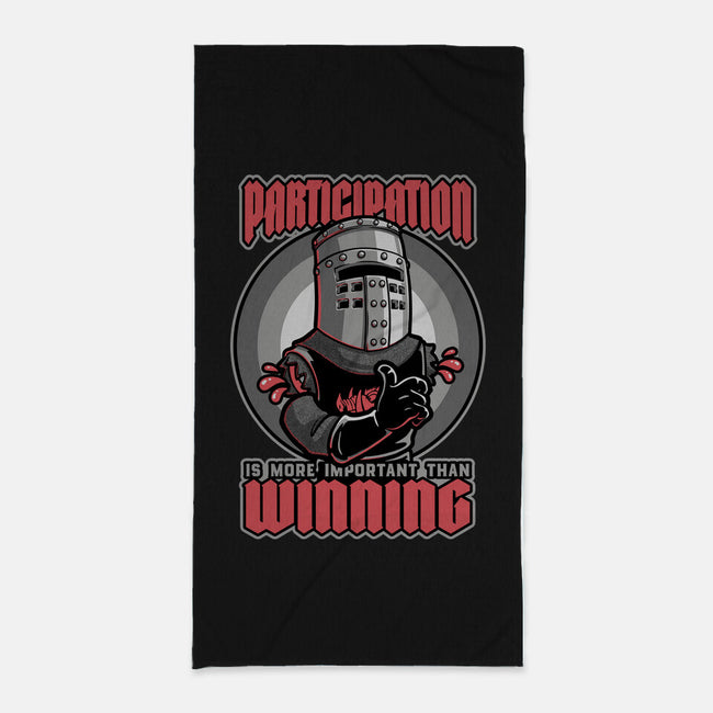 Black Knight Fun Win-None-Beach-Towel-Studio Mootant