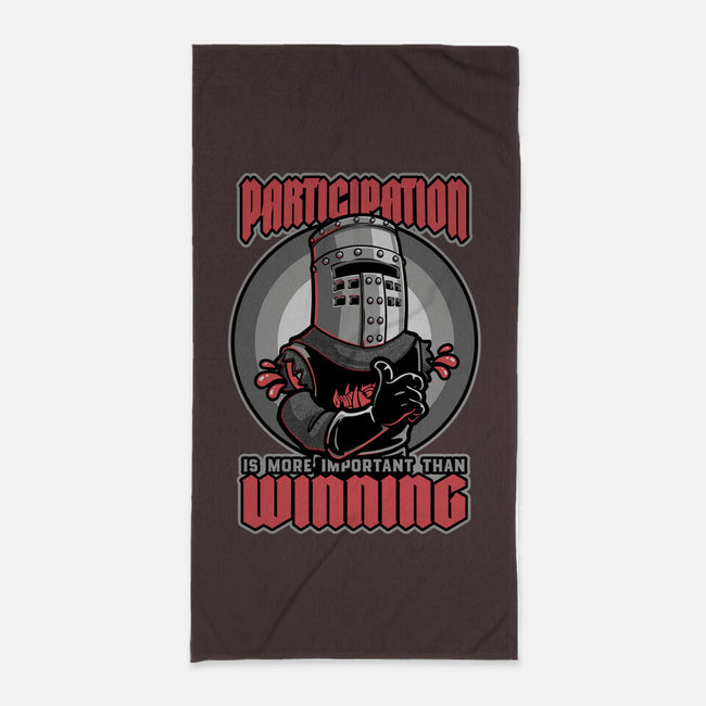 Black Knight Fun Win-None-Beach-Towel-Studio Mootant