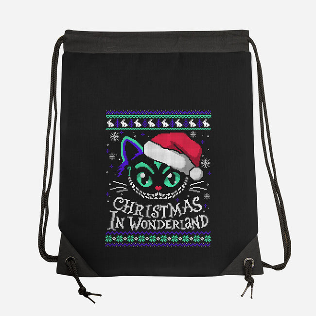 Christmas In Wonderland-None-Drawstring-Bag-NemiMakeit