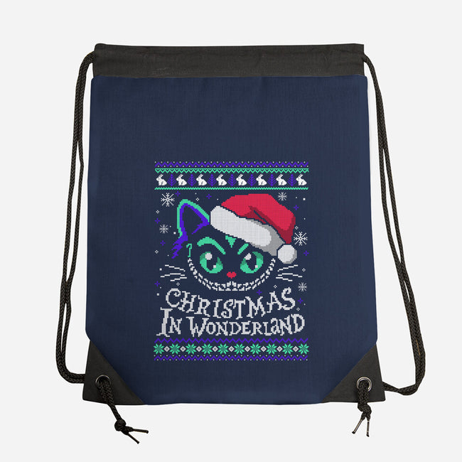 Christmas In Wonderland-None-Drawstring-Bag-NemiMakeit