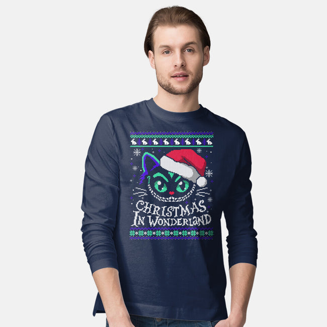 Christmas In Wonderland-Mens-Long Sleeved-Tee-NemiMakeit