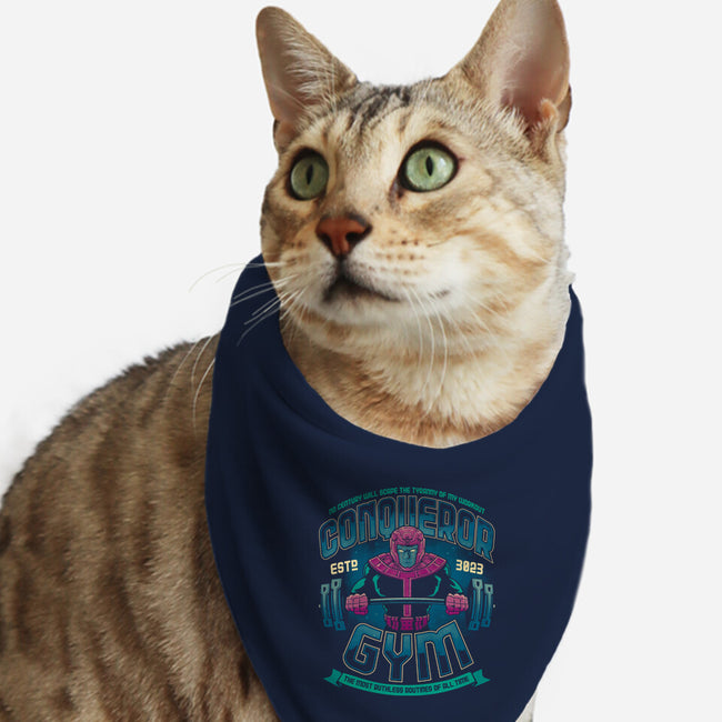 Conqueror Gym-Cat-Bandana-Pet Collar-teesgeex