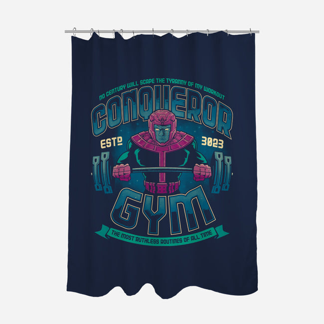 Conqueror Gym-None-Polyester-Shower Curtain-teesgeex