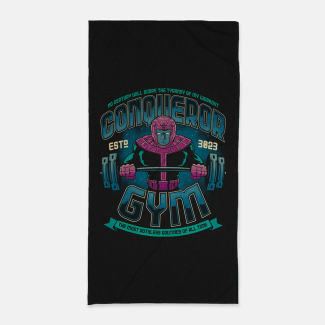 Conqueror Gym-None-Beach-Towel-teesgeex