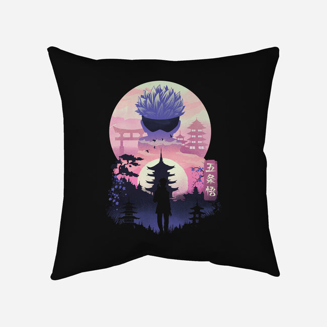 The Gojo Landscape-None-Removable Cover-Throw Pillow-dandingeroz