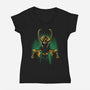 Mischief Armor-Womens-V-Neck-Tee-teesgeex