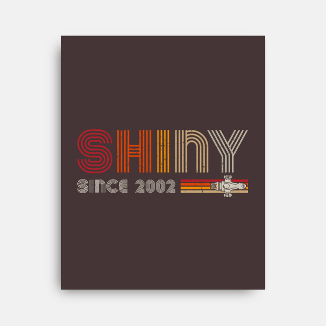 Shiny Since 2002-None-Stretched-Canvas-DrMonekers