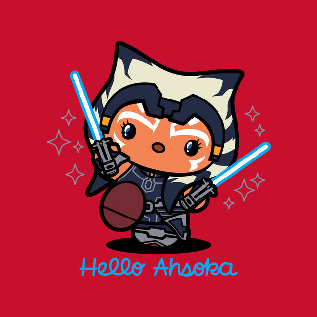 Hello Ahsoka-None-Non-Removable Cover w Insert-Throw Pillow-Boggs Nicolas