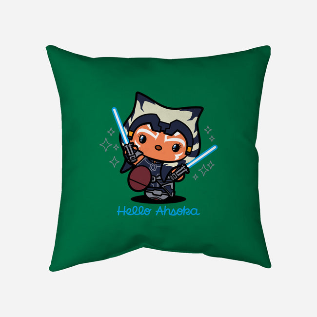 Hello Ahsoka-None-Non-Removable Cover w Insert-Throw Pillow-Boggs Nicolas