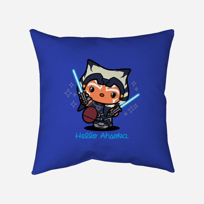 Hello Ahsoka-None-Removable Cover w Insert-Throw Pillow-Boggs Nicolas