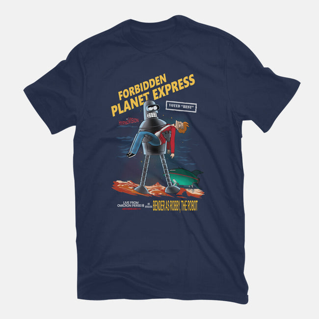 Forbidden Planet Express-Unisex-Basic-Tee-ladymagumba