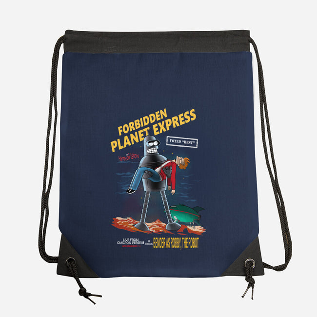 Forbidden Planet Express-None-Drawstring-Bag-ladymagumba