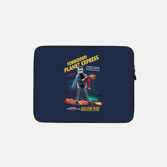 Forbidden Planet Express-None-Zippered-Laptop Sleeve-ladymagumba