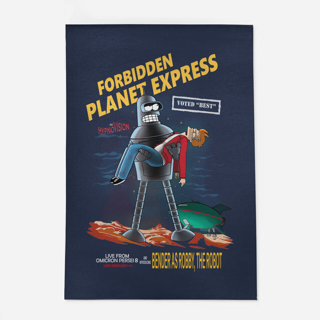 Forbidden Planet Express-None-Outdoor-Rug-ladymagumba