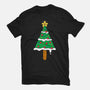 Christmas Tree Popsicle-Womens-Fitted-Tee-krisren28