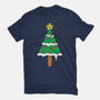 Christmas Tree Popsicle-Womens-Fitted-Tee-krisren28