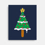 Christmas Tree Popsicle-None-Stretched-Canvas-krisren28