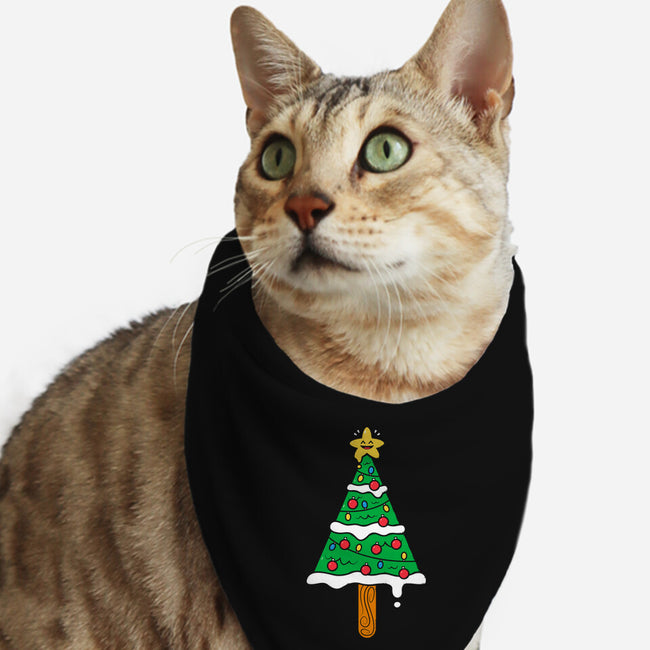 Christmas Tree Popsicle-Cat-Bandana-Pet Collar-krisren28