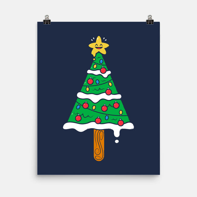 Christmas Tree Popsicle-None-Matte-Poster-krisren28