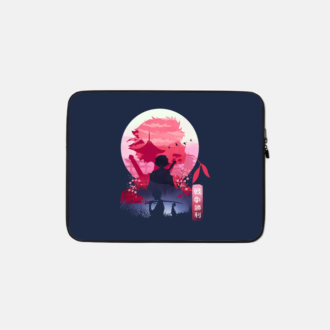 Samurai Landscape-None-Zippered-Laptop Sleeve-dandingeroz