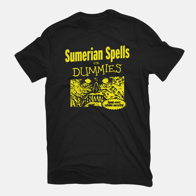 Sumerian Spells For Dummies-Womens-Fitted-Tee-Boggs Nicolas