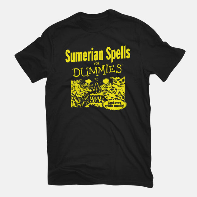 Sumerian Spells For Dummies-Unisex-Basic-Tee-Boggs Nicolas