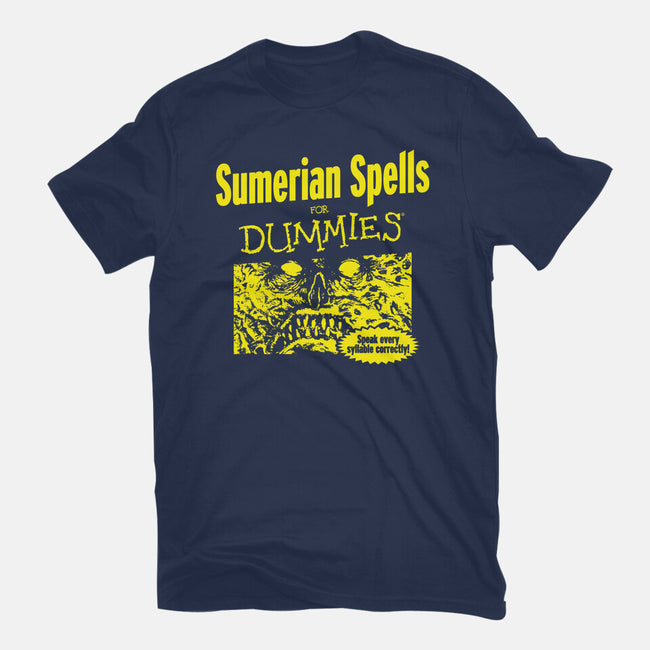 Sumerian Spells For Dummies-Mens-Premium-Tee-Boggs Nicolas