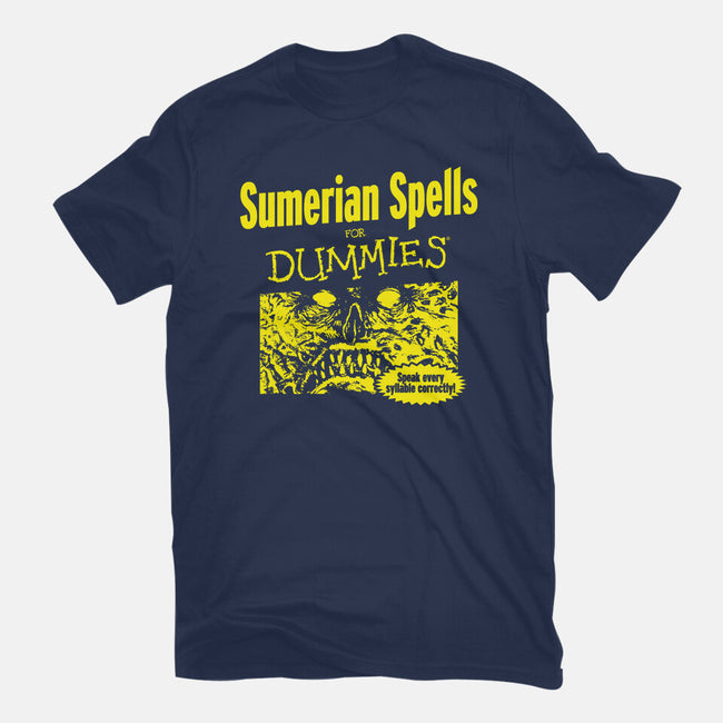 Sumerian Spells For Dummies-Womens-Fitted-Tee-Boggs Nicolas