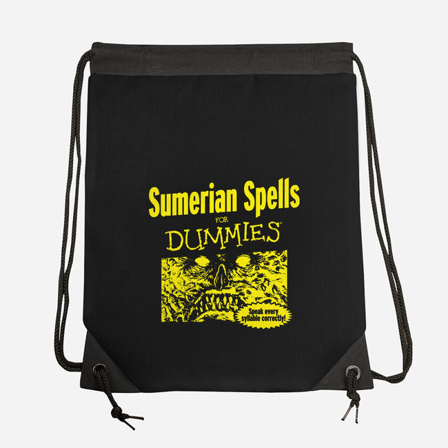 Sumerian Spells For Dummies-None-Drawstring-Bag-Boggs Nicolas