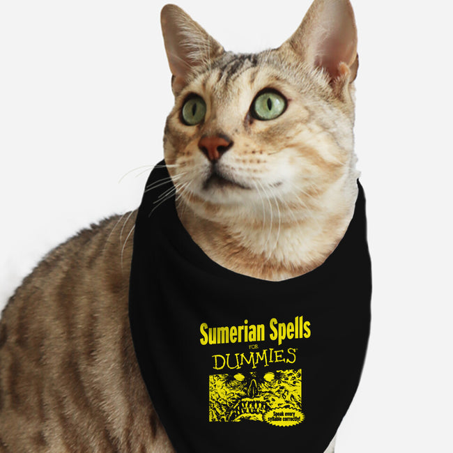 Sumerian Spells For Dummies-Cat-Bandana-Pet Collar-Boggs Nicolas