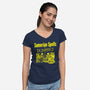 Sumerian Spells For Dummies-Womens-V-Neck-Tee-Boggs Nicolas