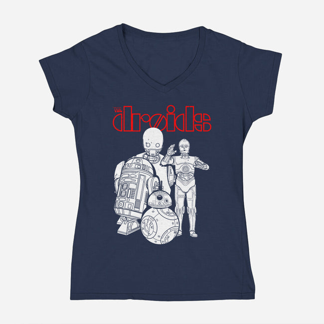 The Droids-Womens-V-Neck-Tee-Boggs Nicolas