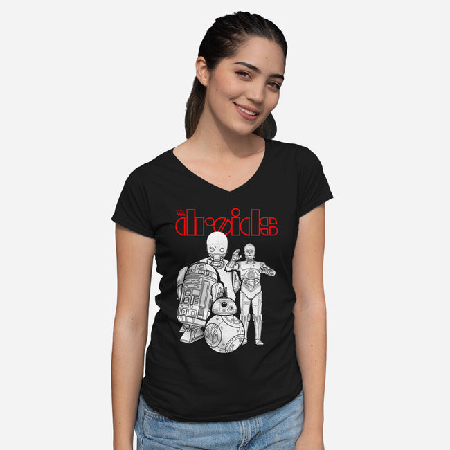 The Droids-Womens-V-Neck-Tee-Boggs Nicolas