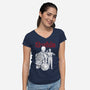 The Droids-Womens-V-Neck-Tee-Boggs Nicolas