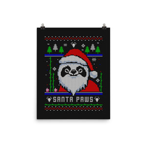 Santa Paws Christmas Panda