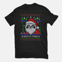 Santa Paws Christmas Panda-Mens-Heavyweight-Tee-constantine2454