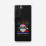 Santa Paws Christmas Panda-Samsung-Snap-Phone Case-constantine2454